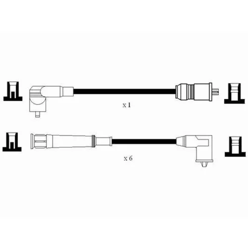 Sada zapaľovacích káblov NGK 0577 - obr. 1