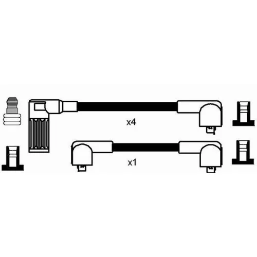 Sada zapaľovacích káblov 8220 /NGK/ - obr. 1