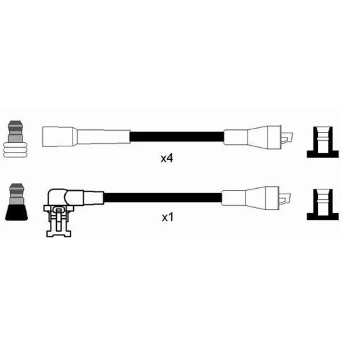 Sada zapaľovacích káblov NGK 8253 - obr. 1