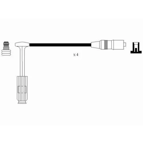 Sada zapaľovacích káblov NGK 0755 - obr. 1
