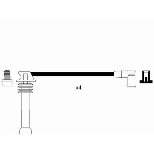 Sada zapaľovacích káblov NGK 6984 - obr. 1