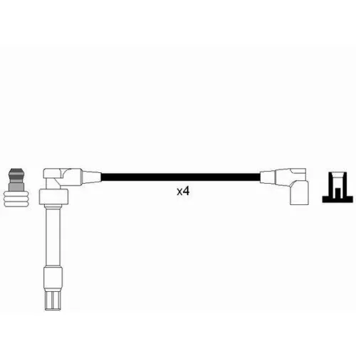 Sada zapaľovacích káblov NGK 0569 - obr. 1