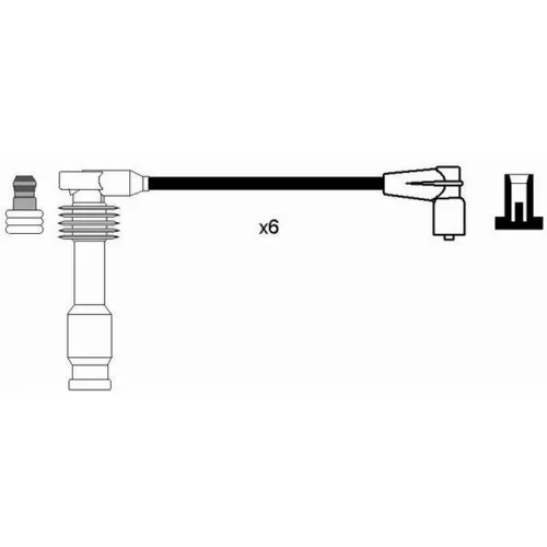 Sada zapaľovacích káblov NGK 0820 - obr. 1