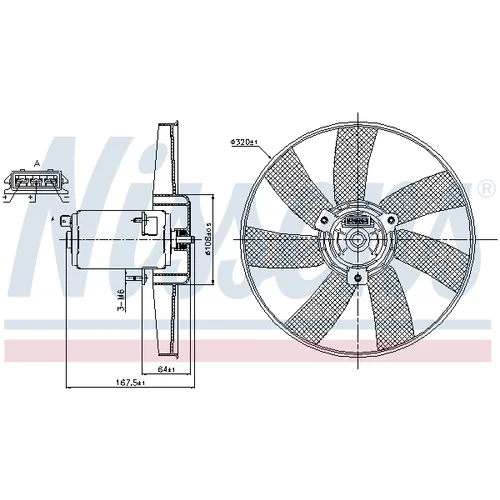 Ventilátor chladenia motora 85677 /NISSENS/ - obr. 5