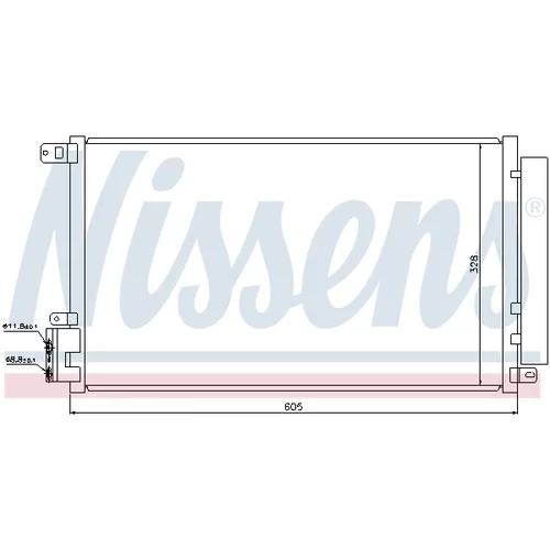 Kondenzátor klimatizácie NISSENS 940095 - obr. 6