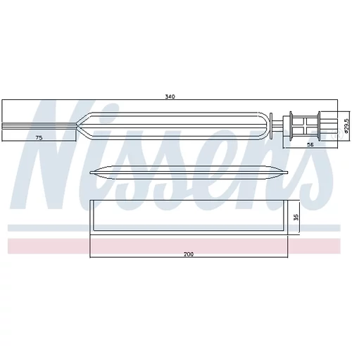 Vysúšač klimatizácie 95469 /NISSENS/ - obr. 4