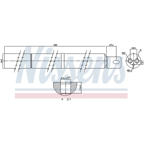 Vysúšač klimatizácie 95531 /NISSENS/ - obr. 4