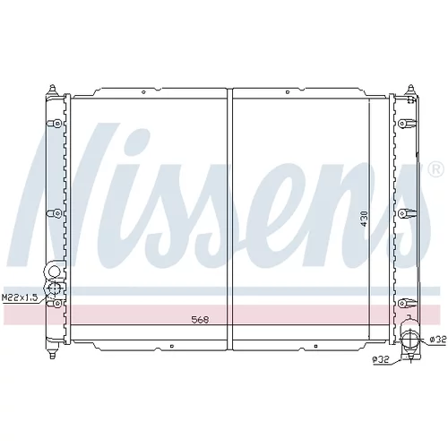 Chladič motora 65239 /NISSENS/ - obr. 4