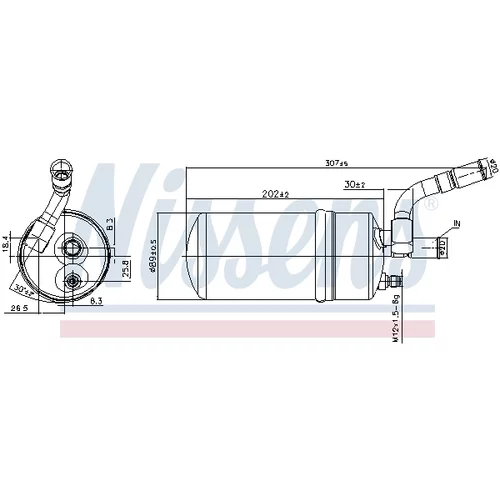 Vysúšač klimatizácie 95129 /NISSENS/ - obr. 4