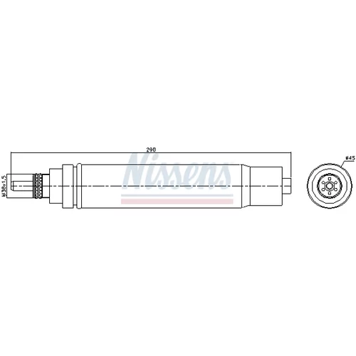 vysúšač klimatizácie NISSENS 95333 - obr. 4