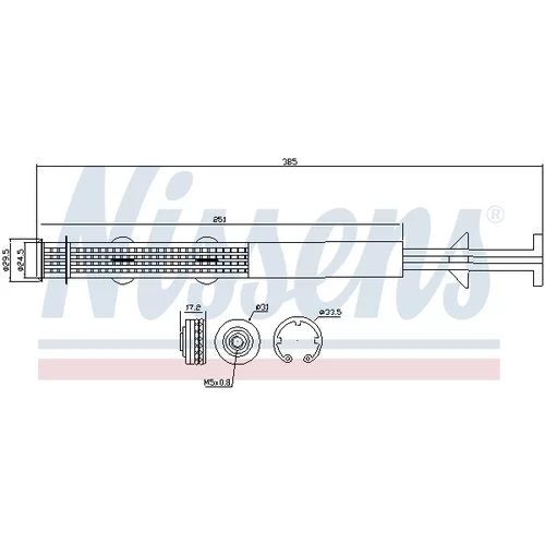 Vysúšač klimatizácie 95403 /NISSENS/ - obr. 5