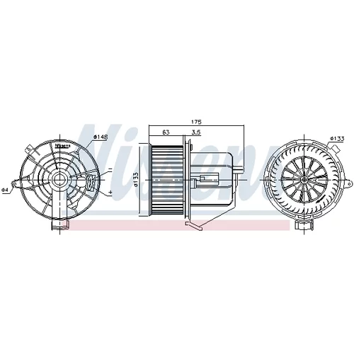 Vnútorný ventilátor 87293 /NISSENS/ - obr. 5