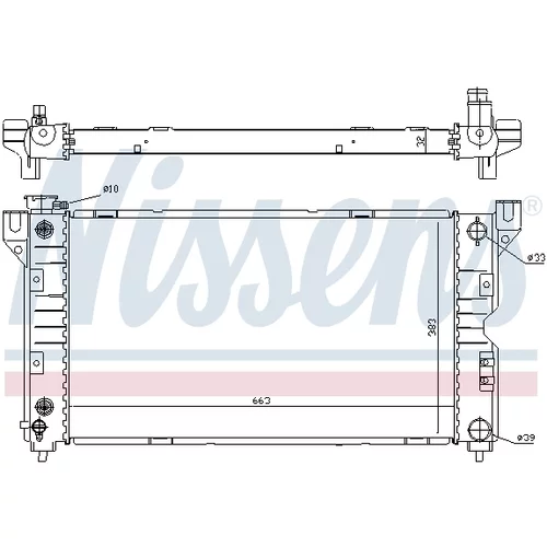 Chladič motora 60984 /NISSENS/ - obr. 6