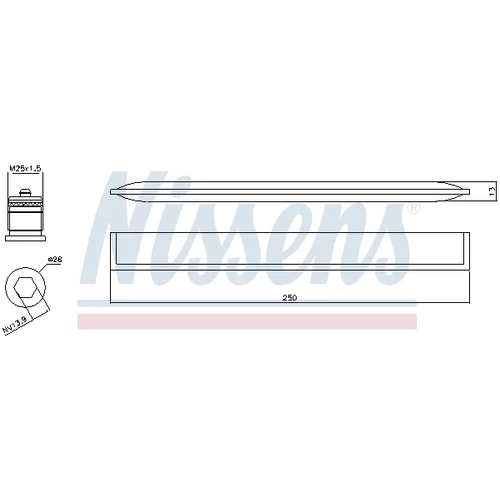 Vysúšač klimatizácie 95450 /NISSENS/ - obr. 5