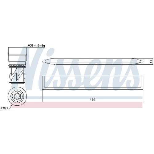 Vysúšač klimatizácie 95454 /NISSENS/ - obr. 4
