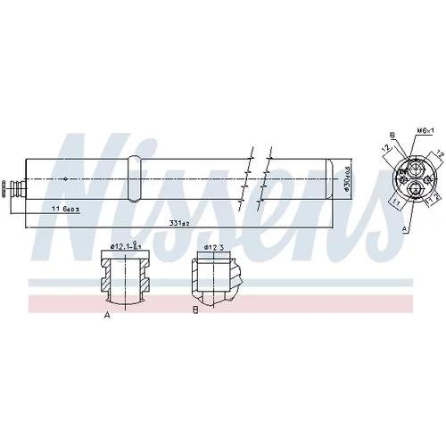 Vysúšač klimatizácie 95589 /NISSENS/ - obr. 4
