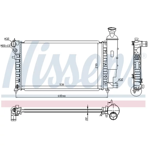 Chladič motora NISSENS 63537A - obr. 5