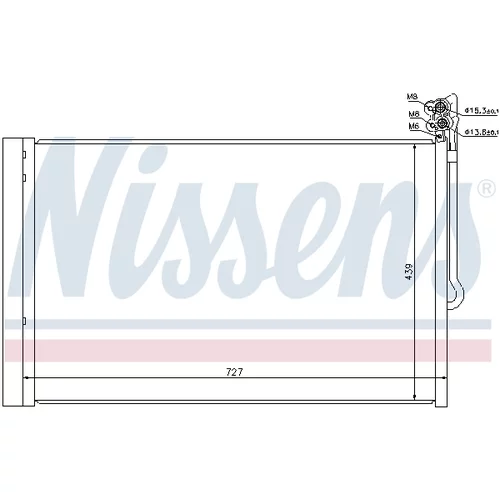 Kondenzátor klimatizácie NISSENS 940157 - obr. 7