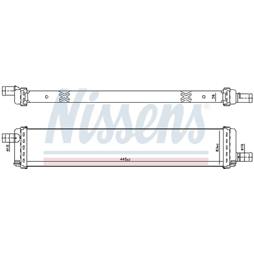 Chladič motora NISSENS 606792 - obr. 4