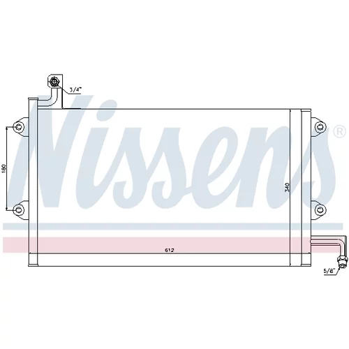 Kondenzátor klimatizácie NISSENS 94164 - obr. 5