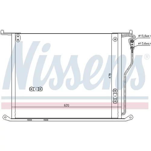 Kondenzátor klimatizácie NISSENS 94980 - obr. 6