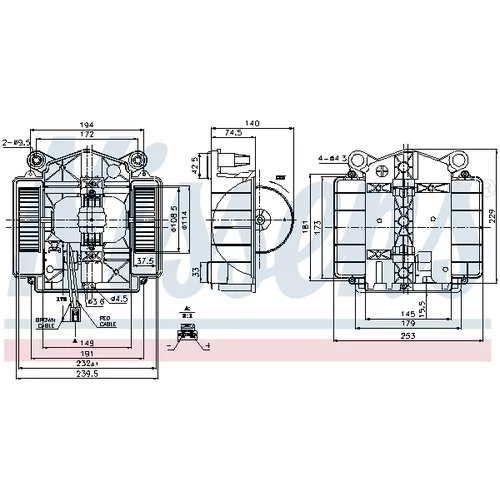 Vnútorný ventilátor 87110 /NISSENS/ - obr. 5