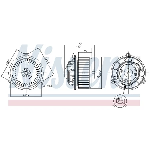 Vnútorný ventilátor 87249 /NISSENS/ - obr. 4