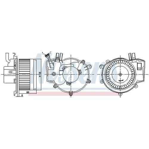 Vnútorný ventilátor 87395 /NISSENS/ - obr. 5