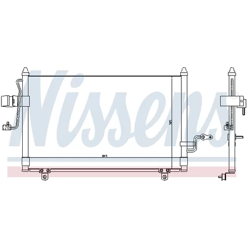 Kondenzátor klimatizácie NISSENS 94455 - obr. 6
