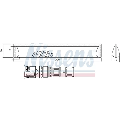 Vysúšač klimatizácie 95351 /NISSENS/ - obr. 5