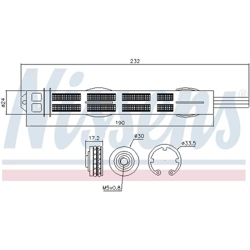Vysúšač klimatizácie 95455 /NISSENS/ - obr. 5