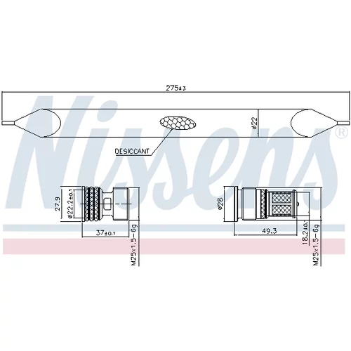 Vysúšač klimatizácie 95784 /NISSENS/ - obr. 5