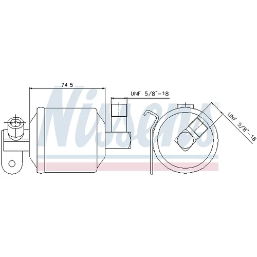 vysúšač klimatizácie NISSENS 95204 - obr. 4