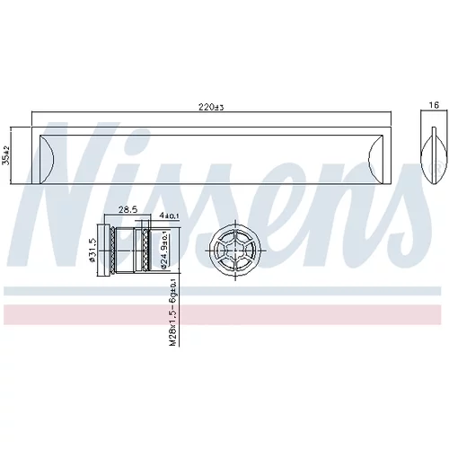 Vysúšač klimatizácie 95554 /NISSENS/ - obr. 5