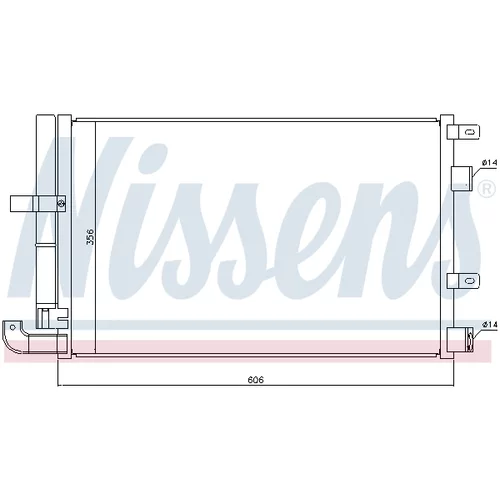 Kondenzátor klimatizácie NISSENS 940346 - obr. 5