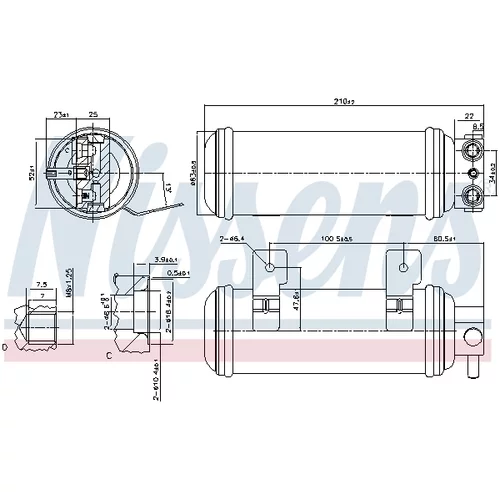 Vysúšač klimatizácie 95057 /NISSENS/ - obr. 5