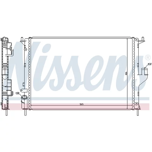 Chladič motora NISSENS 637612 - obr. 4