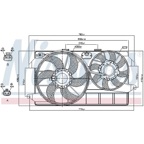 Ventilátor chladenia motora 85263 /NISSENS/ - obr. 6