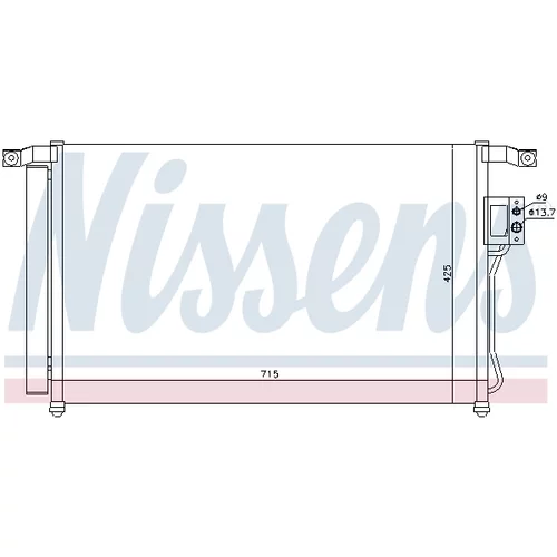 Kondenzátor klimatizácie NISSENS 94869 - obr. 7