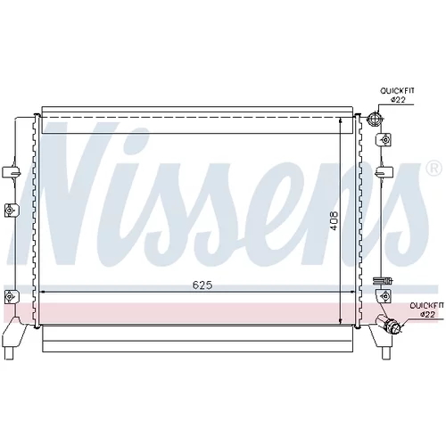 Chladič motora NISSENS 65294 - obr. 4