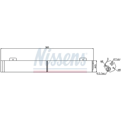 Vysúšač klimatizácie 95446 /NISSENS/ - obr. 4
