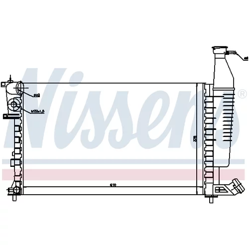 Chladič motora NISSENS 63547 - obr. 4