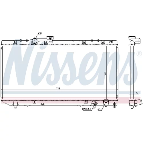 Chladič motora 64775 /NISSENS/ - obr. 4