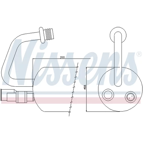 vysúšač klimatizácie NISSENS 95211 - obr. 4