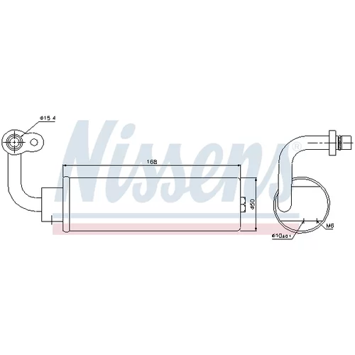 vysúšač klimatizácie NISSENS 95444 - obr. 4