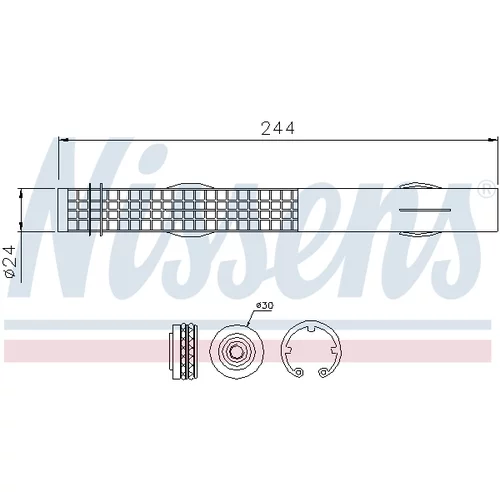Vysúšač klimatizácie 95457 /NISSENS/ - obr. 5