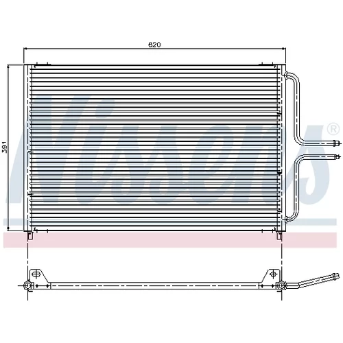 Kondenzátor klimatizácie NISSENS 94322 - obr. 6