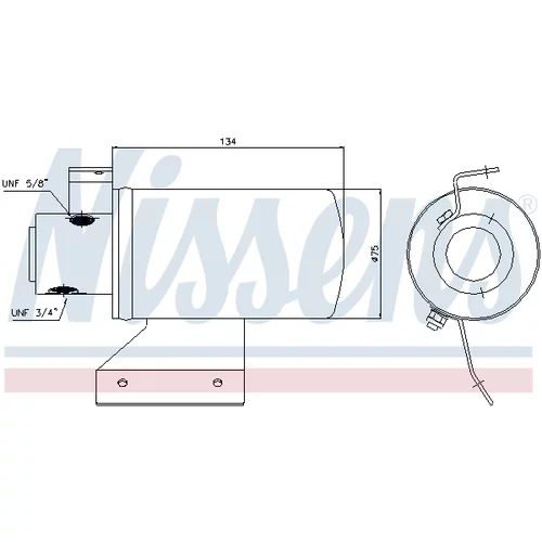 vysúšač klimatizácie NISSENS 95053 - obr. 4