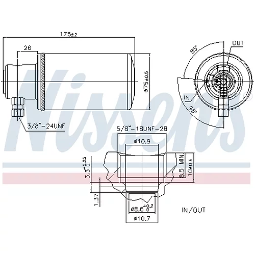 Vysúšač klimatizácie 95229 /NISSENS/ - obr. 4