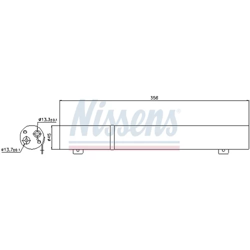 Vysúšač klimatizácie 95487 /NISSENS/ - obr. 4